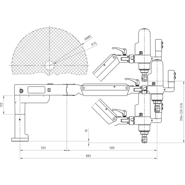 Menetvágó gép M2-M14, 300-600ford./perc - Image 2