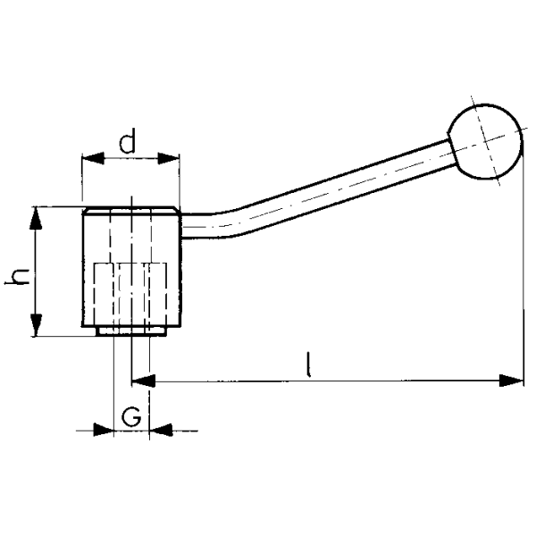 Racsnis szorítókar M16 - Image 2