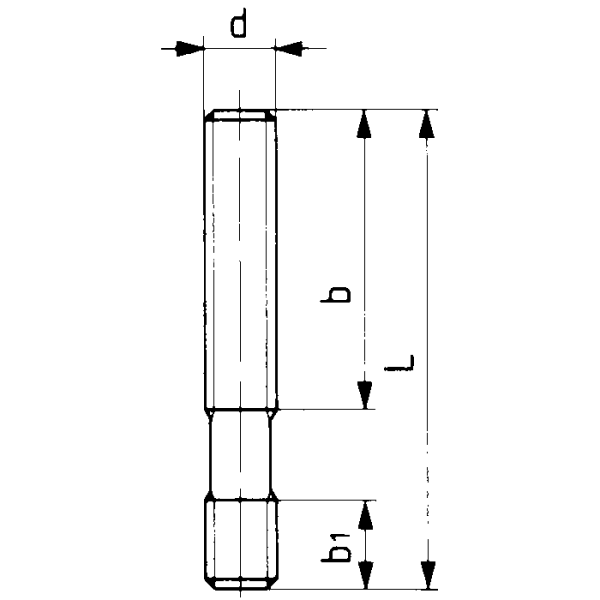 Stiftcsavar DIN6379 M24x200mm - Image 2