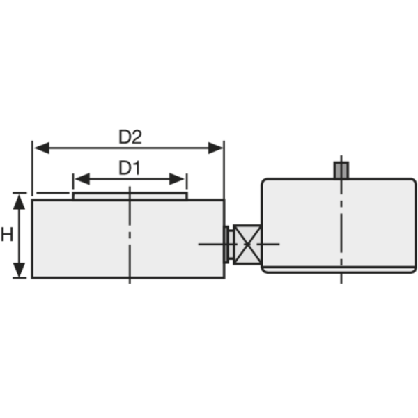 Erőmérő szelence 75mm 0-4 kN (leolvasás 0,2 kN) - Image 2