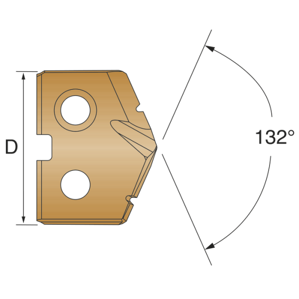 Vésőbetét, T-A Pro, 0 sorozat, D17,00 mm, AM460 (inox) - Image 2