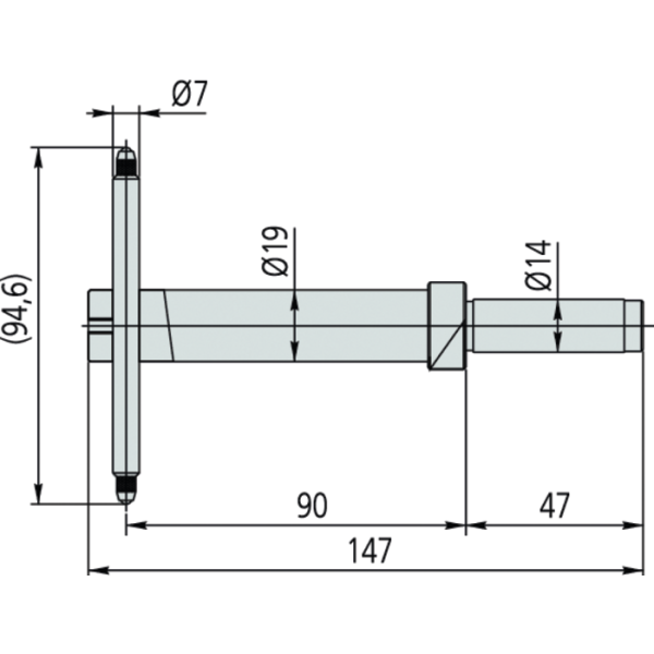 Mélységtapintó Linear Height LH-600D/E és QM-Height magasságmérő készülékekhez - Image 2