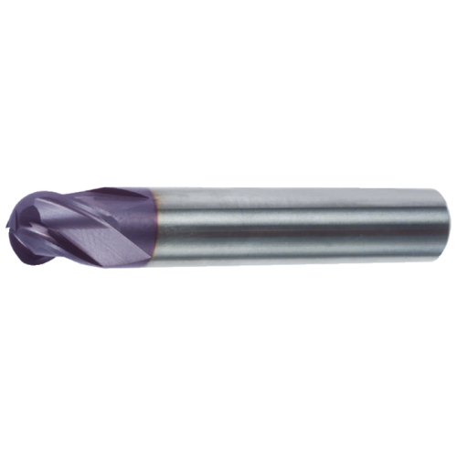 Rádiuszmaró VHM 16x90mm (acél/öntvény) Z=4 rövid, HA, TiAlN