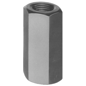 Hosszabbító anya 3xD magas, DIN6334, M10, 17mm
