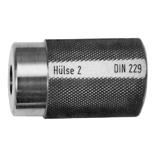 Morse-kúpos idomszer hüvely DIN229 ráhagyás nélkül MK1, rövid