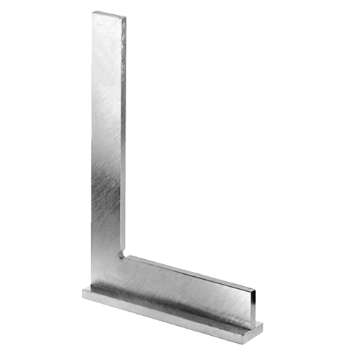 Lakatos talpas derékszög 750x375mm normál acél horganyzott